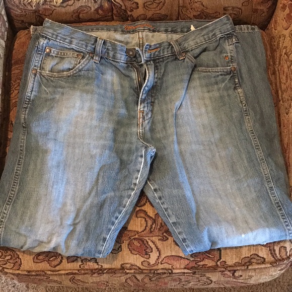 Mens Wrangler Bootcut Jeans - Picture 3 of 8
